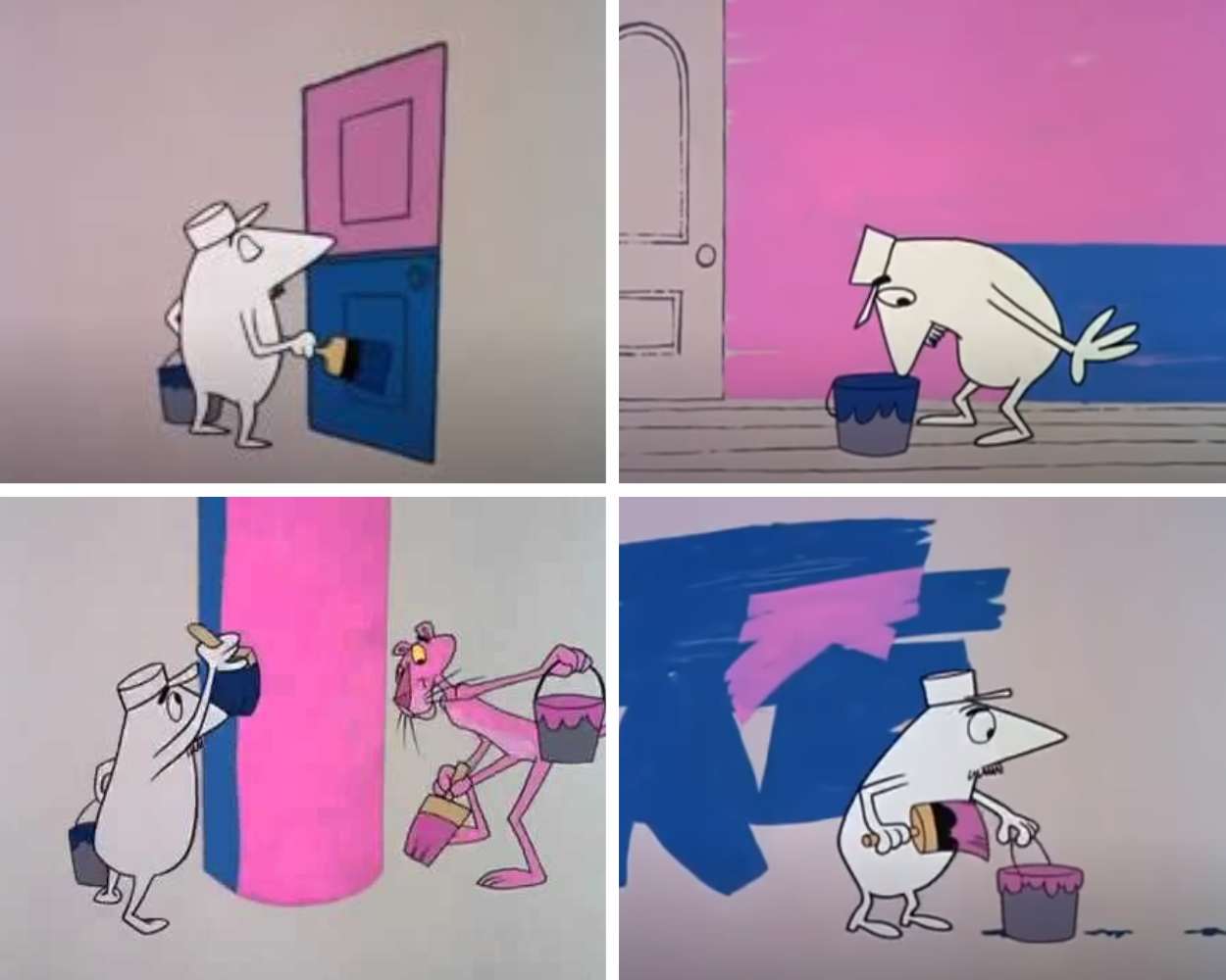 The Little Man Big Nose Pink Panther