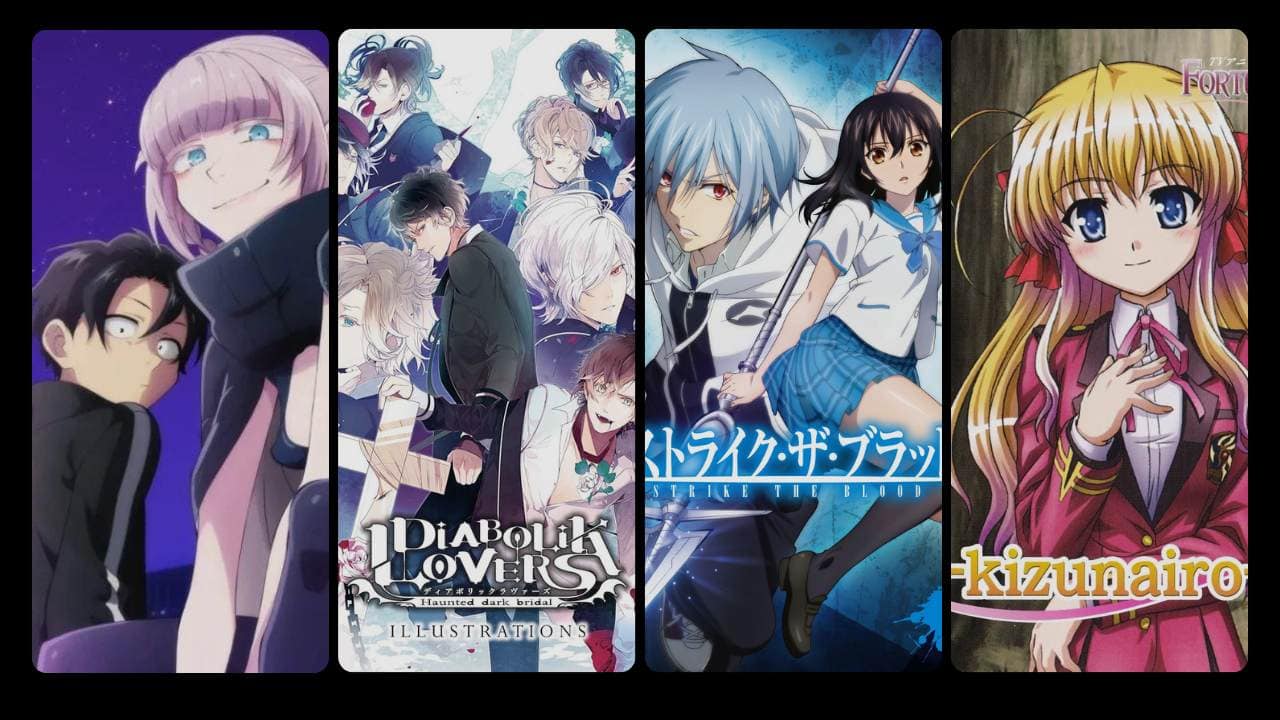 vampire romance anime